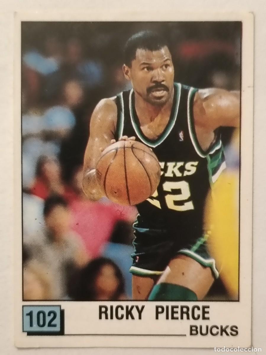 Sammelleidenschaft Sport: #102 RICKY PIERCE (MILWAUKEE BUCKS) BASKET NBA 90 PANINI