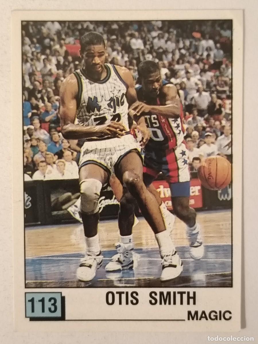 Coleccionismo deportivo: #113 OTIS SMITH (ORLANDO MAGIC) BASKET NBA 90 PANINI