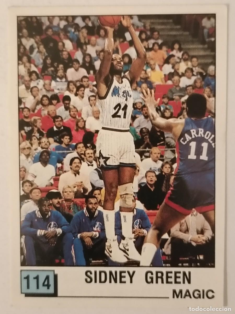 Coleccionismo deportivo: #114 SIDNEY GREEN (ORLANDO MAGIC) BASKET NBA 90 PANINI