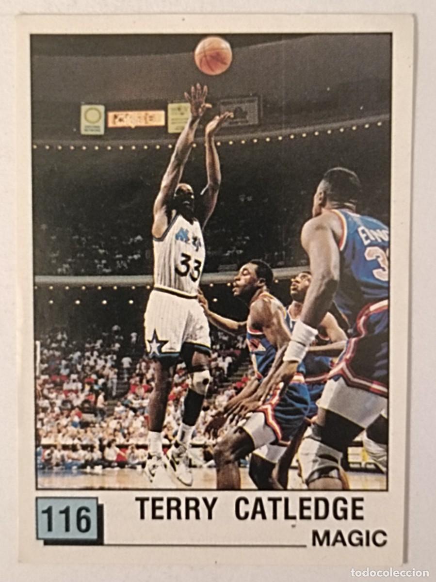 Coleccionismo deportivo: #116 TERRY CATLEDGE (ORLANDO MAGIC) BASKET NBA 90 PANINI