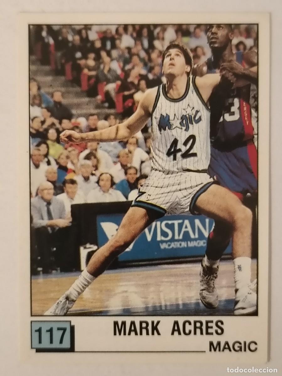 Coleccionismo deportivo: #117 MARK ACRES (ORLANDO MAGIC) BASKET NBA 90 PANINI