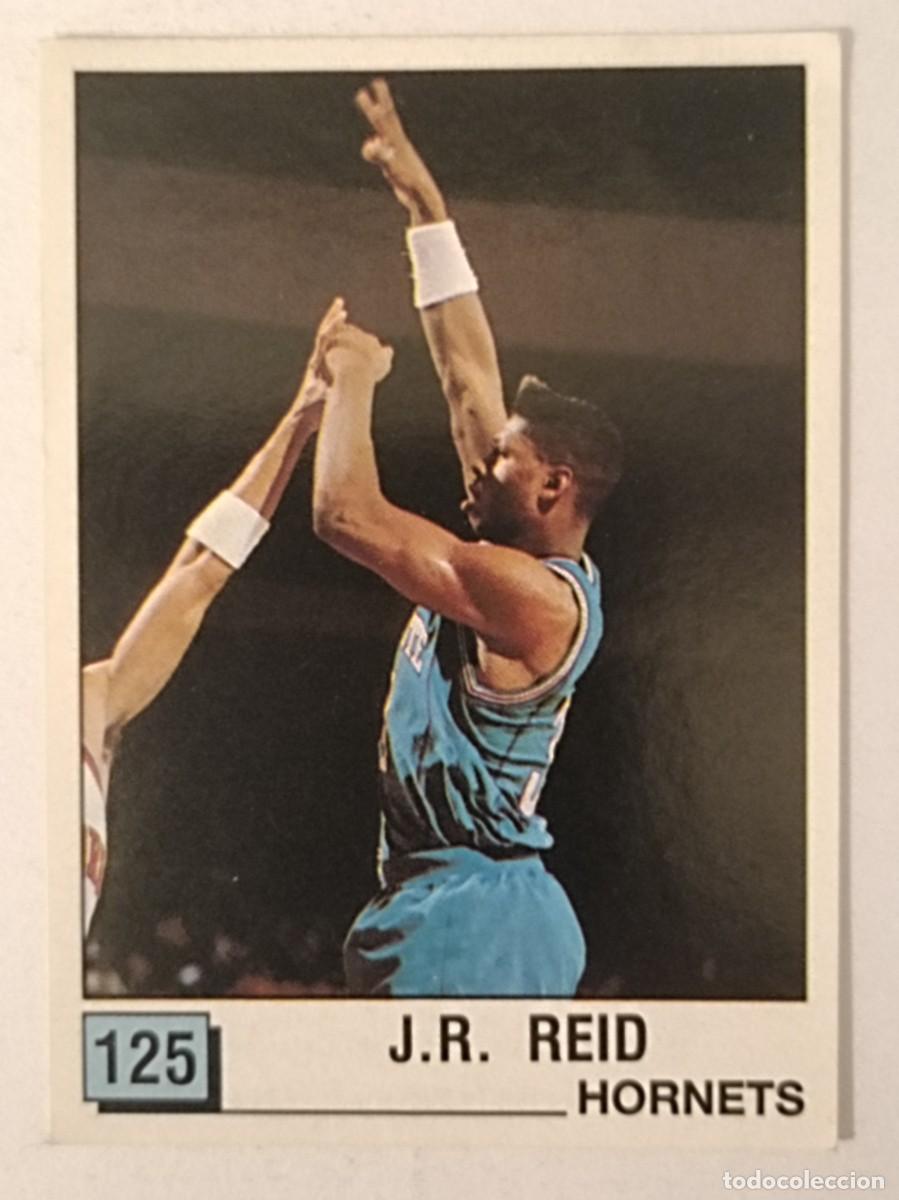 Coleccionismo deportivo: #125 J.R. REID (CHARLOTTE HORNETS) BASKET NBA 90 PANINI