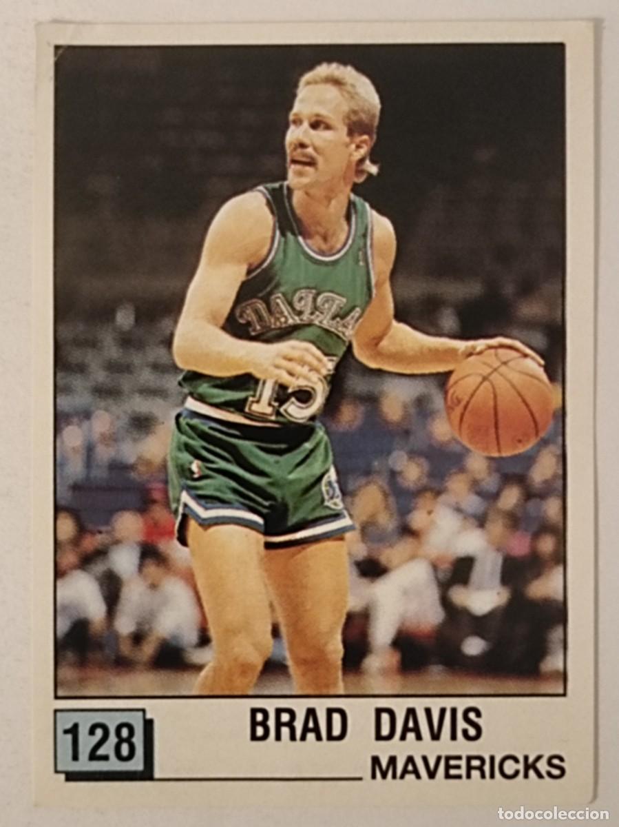 Coleccionismo deportivo: #128 BRAD DAVIS (DALLAS MAVERICKS) BASKET NBA 90 PANINI