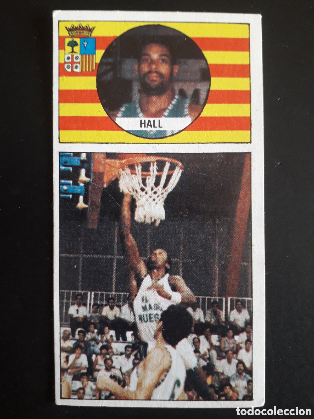 Collezionismo sportivo: HALL, MAGIA DE HUESCA J MERCHANTE 1986 1987 86 87 N&deg; 114 SIN PEGAR. PEDIDO M&Iacute;NIMO 3&euro;