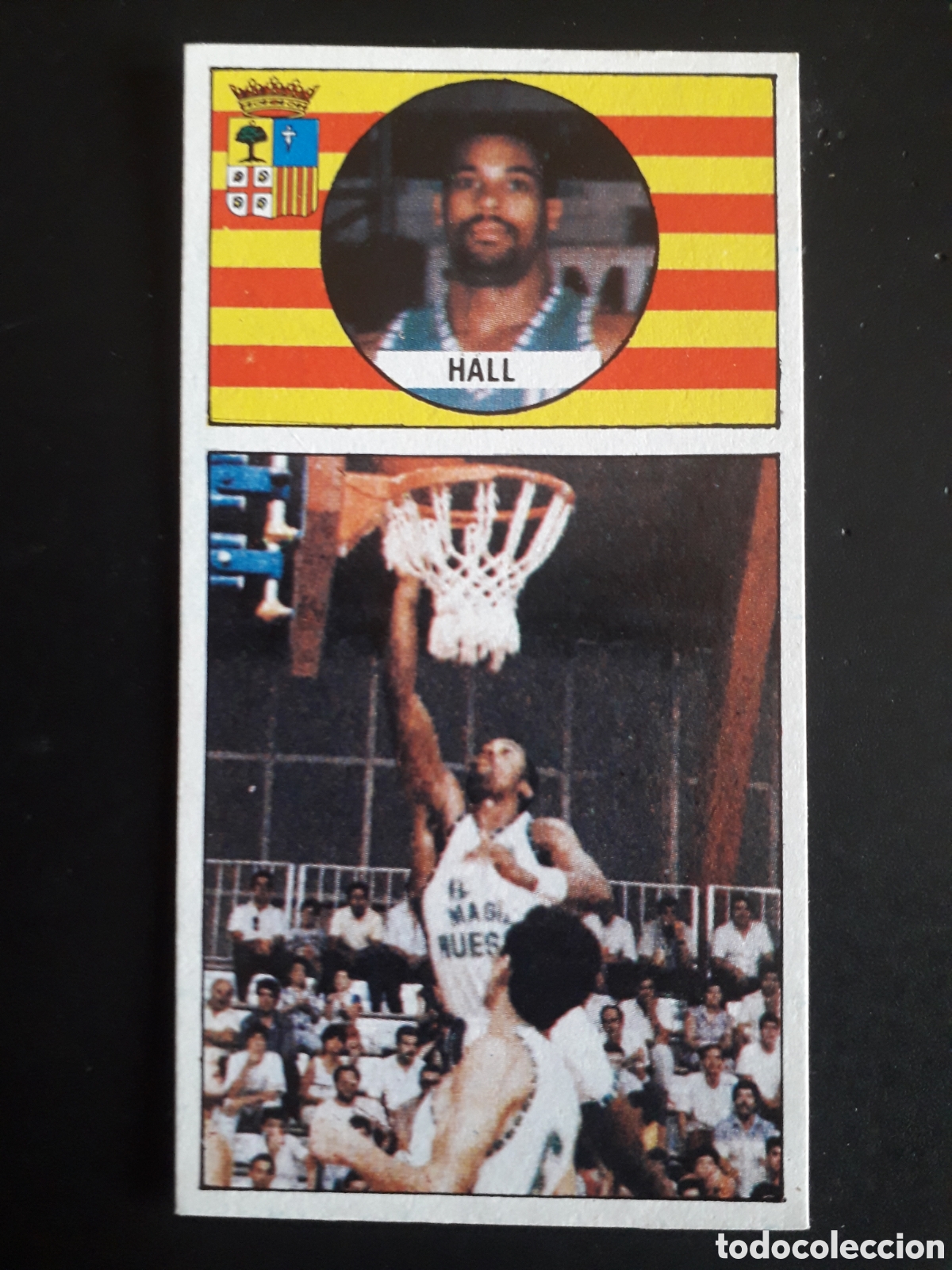 Collezionismo sportivo: HALL, MAGIA DE HUESCA J MERCHANTE 1986 1987 86 87 N&deg; 114 SIN PEGAR. PEDIDO M&Iacute;NIMO 3&euro;