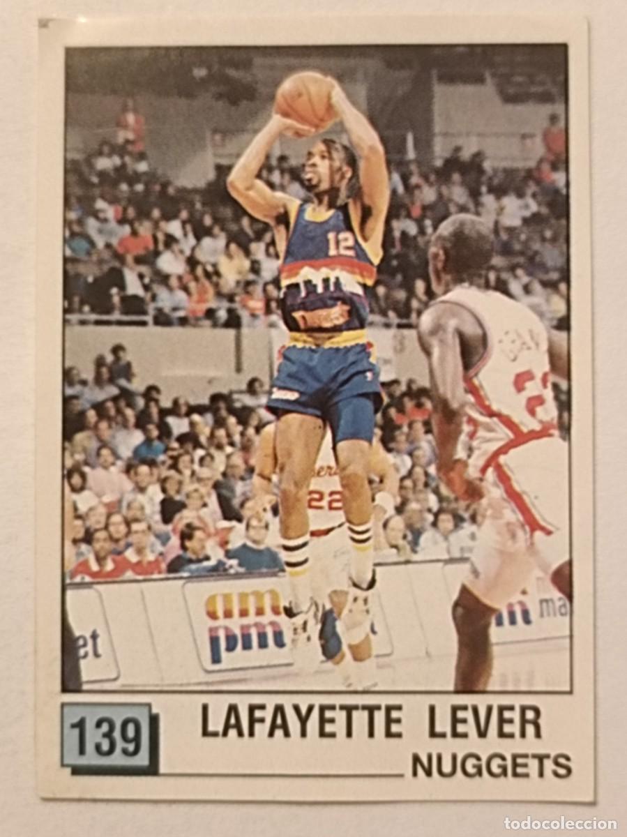 Coleccionismo deportivo: #139 LAFAYETTE LEVER (DENVER NUGGETS) BASKET NBA 90 PANINI