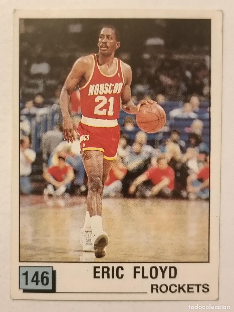 Coleccionismo deportivo: #146 ERIC FLOYD (HOUSTON ROCKETS) BASKET NBA 90 PANINI
