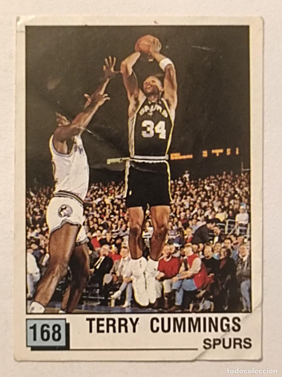 Coleccionismo deportivo: #168 TERRY CUMMINGS (SAN ANTONIO SPURS) BASKET NBA 90 PANINI