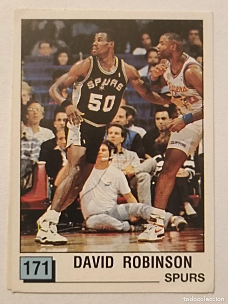 Coleccionismo deportivo: #171 DAVID ROBINSON (SAN ANTONIO SPURS) BASKET NBA 90 PANINI