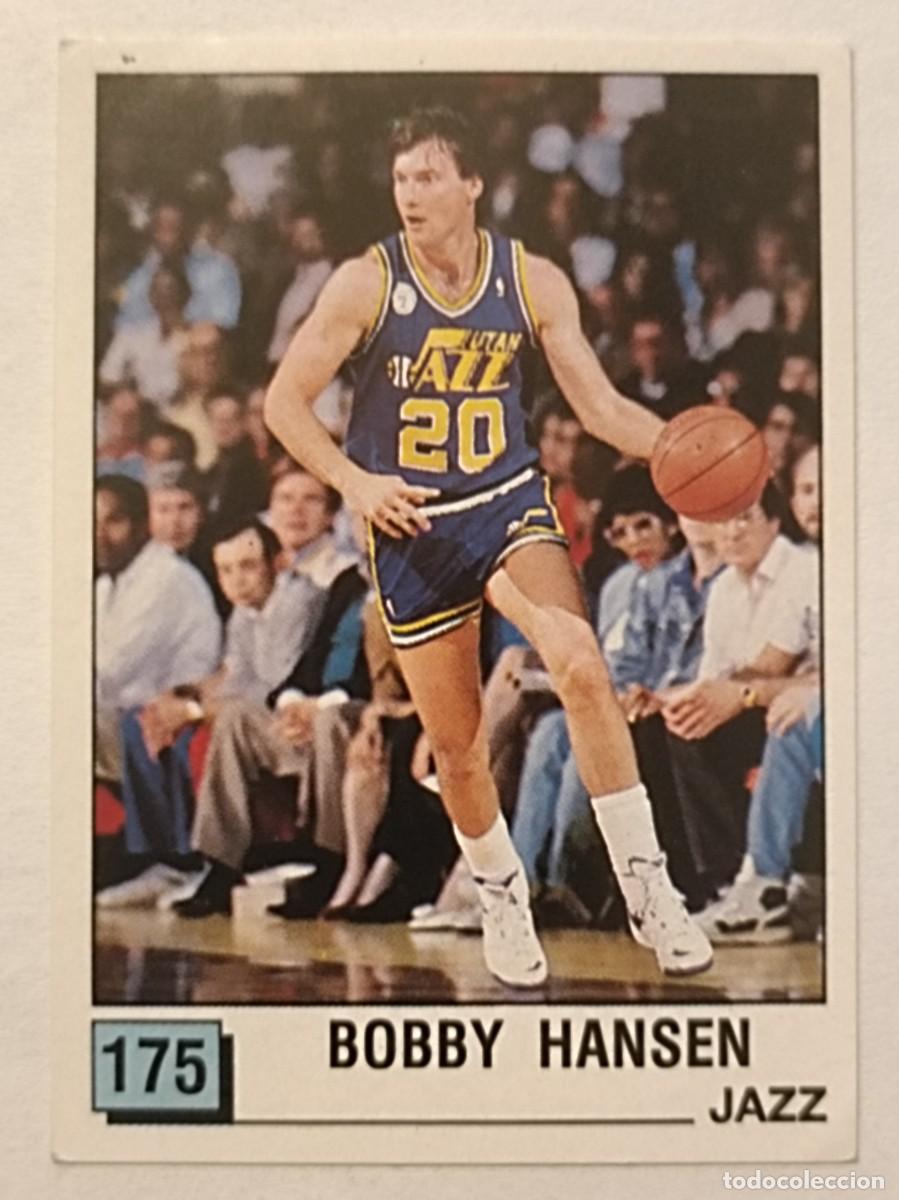 Coleccionismo deportivo: #175 BOBBY HANSEN (UTAH JAZZ) BASKET NBA 90 PANINI