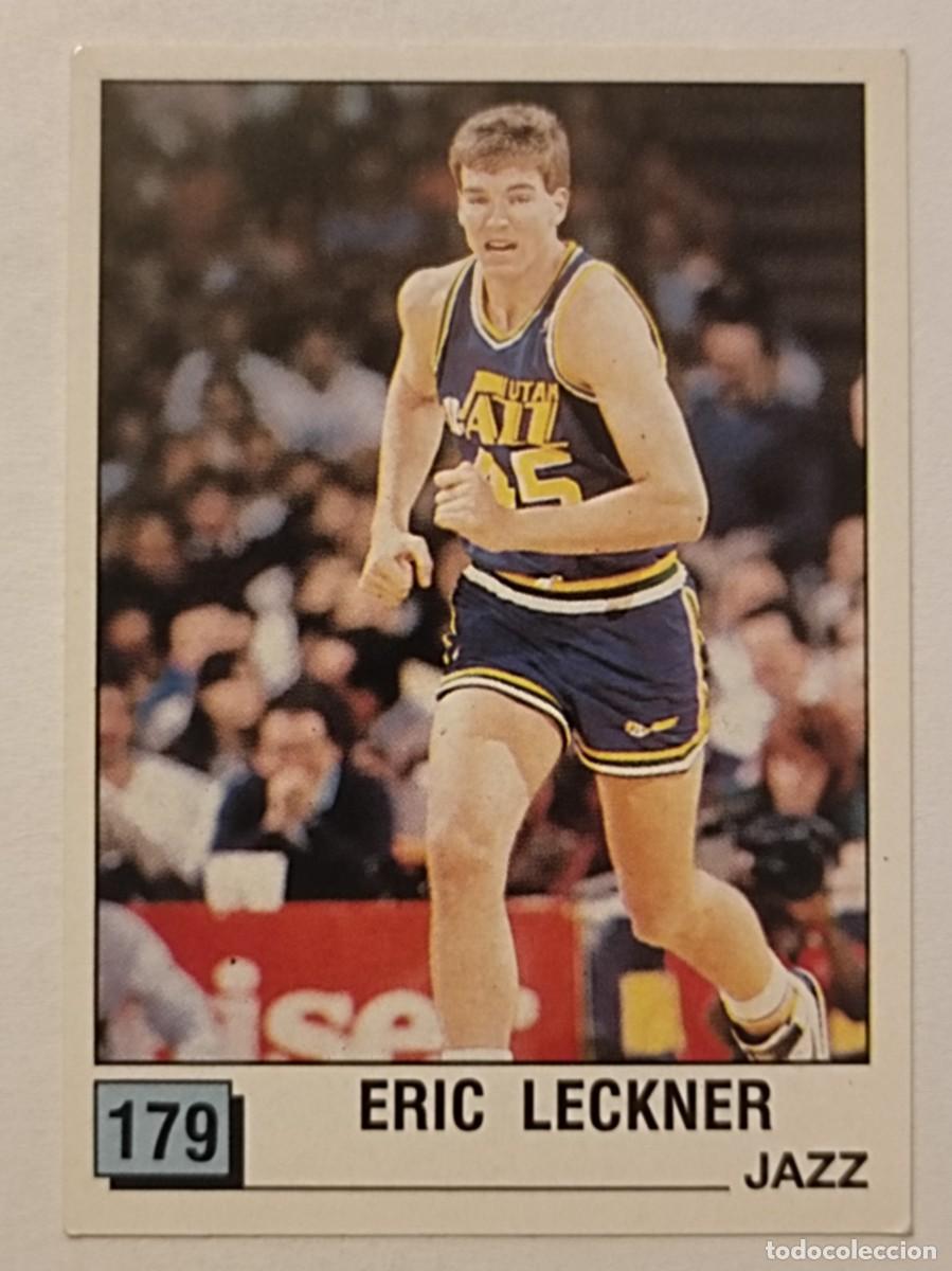 Colecionismo desportivo: #179 ERIC LECKNER (UTAH JAZZ) BASKET NBA 90 PANINI