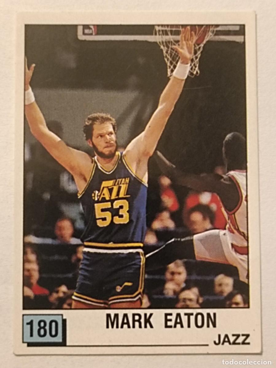 Colecionismo desportivo: #180 MARK EATON (UTAH JAZZ) BASKET NBA 90 PANINI