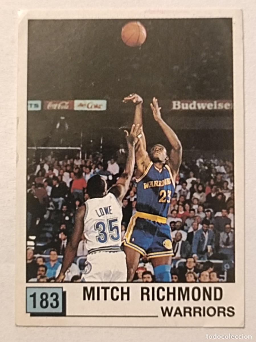 Coleccionismo deportivo: #183 MITCH RICHMOND (GOLDEN STATE WARRIORS) BASKET NBA 90 PANINI