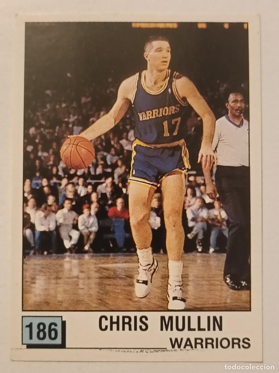 Coleccionismo deportivo: #186 CHRIS MULLIN (GOLDEN STATE WARRIORS) BASKET NBA 90 PANINI
