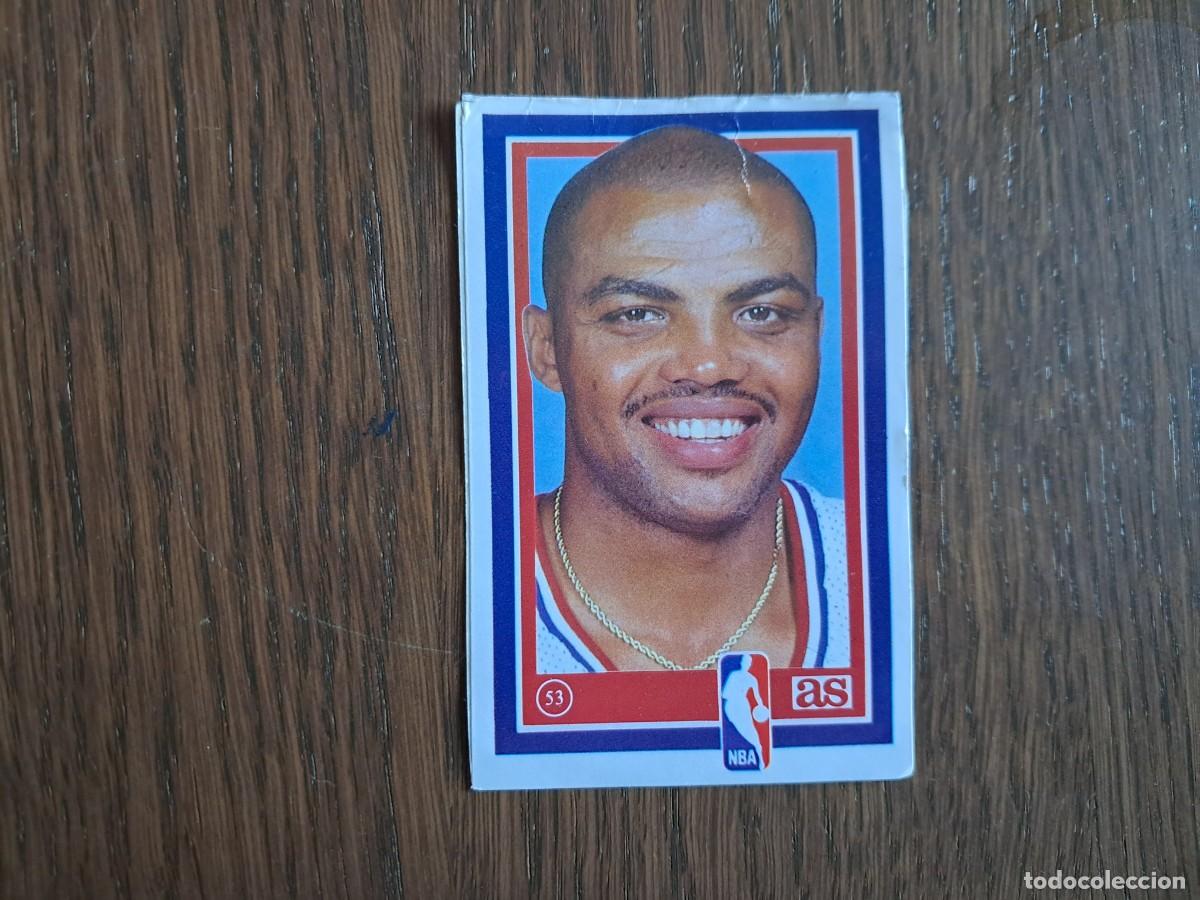 Coleccionismo deportivo: CROMO ADHESIVO. LOS ASES DE LA NBA. DIARIO AS. A&Ntilde;O 1989. 53 CHARLES BARKLEY. BASKET.