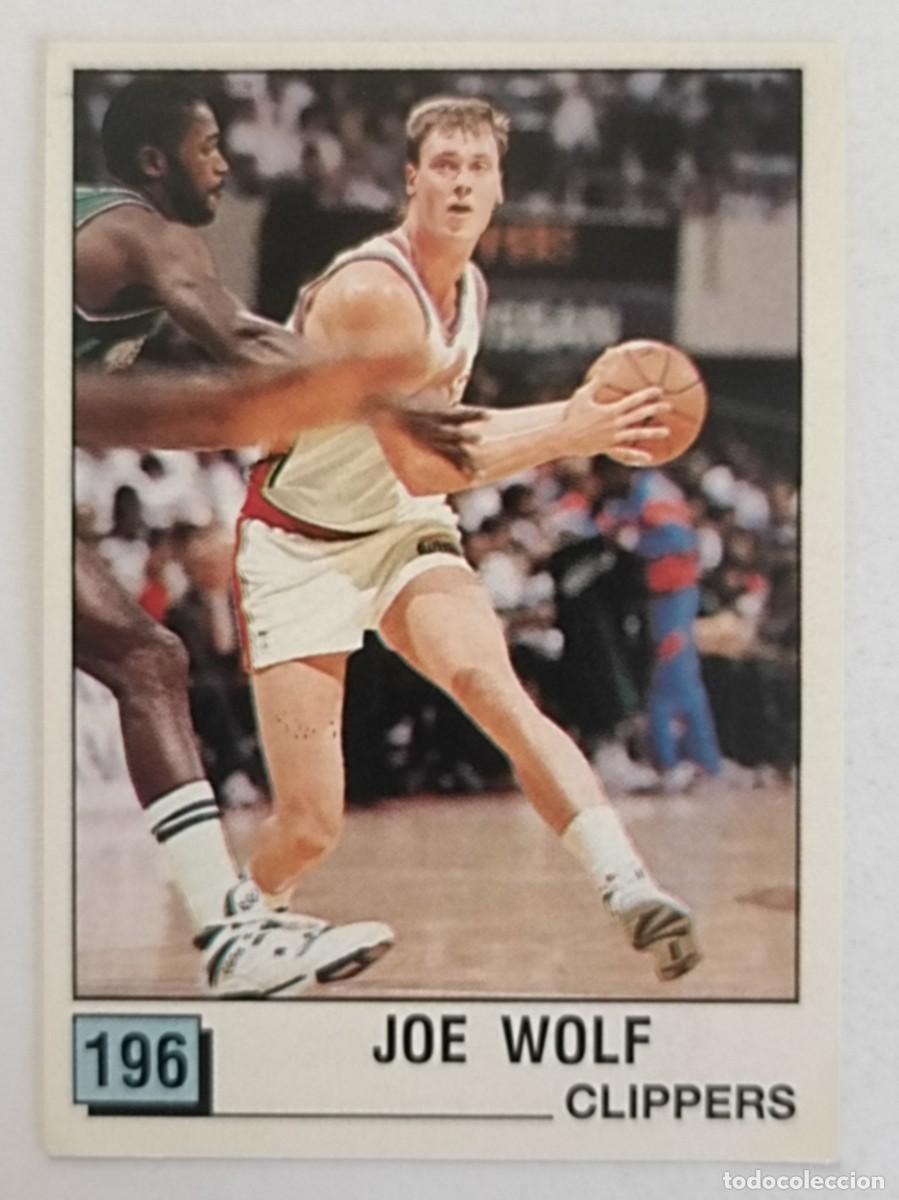 Coleccionismo deportivo: #196 JOE WOLF (LOS ANGELES CLIPPERS) BASKET NBA 90 PANINI
