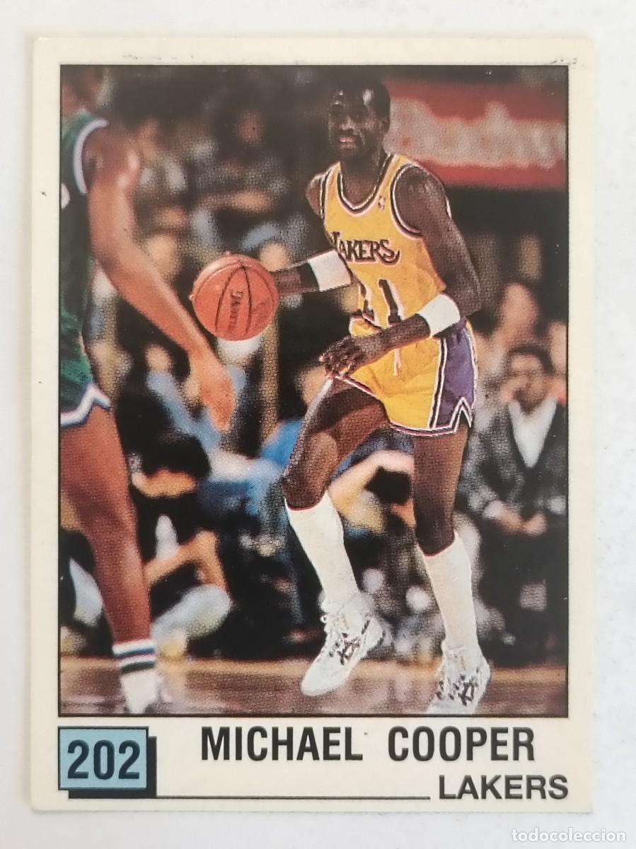 Coleccionismo deportivo: #202 MICHAEL COOPER (LOS ANGELES LAKERS) BASKET NBA 90 PANINI