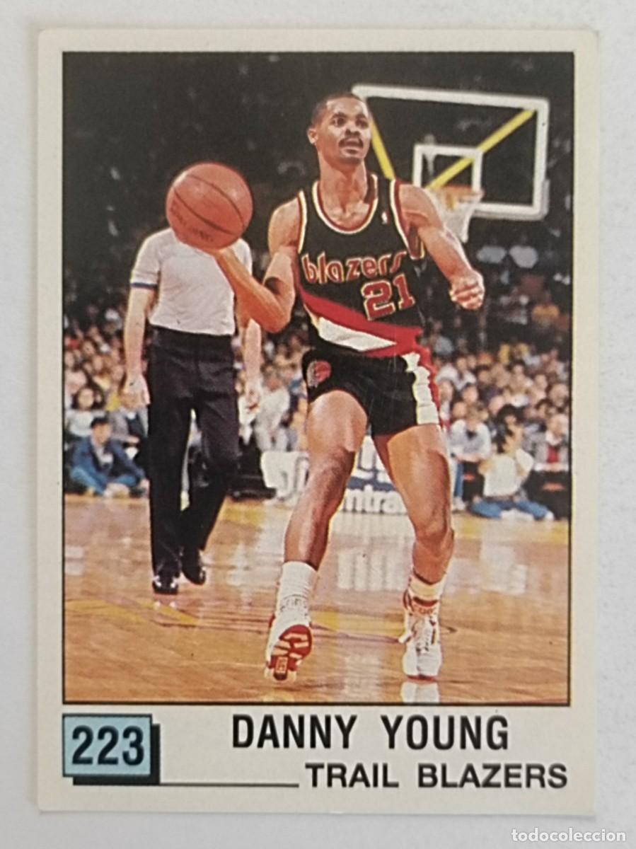Coleccionismo deportivo: #223 DANNY YOUNG (PORTLAND TRAIL BLAZERS) BASKET NBA 90 PANINI