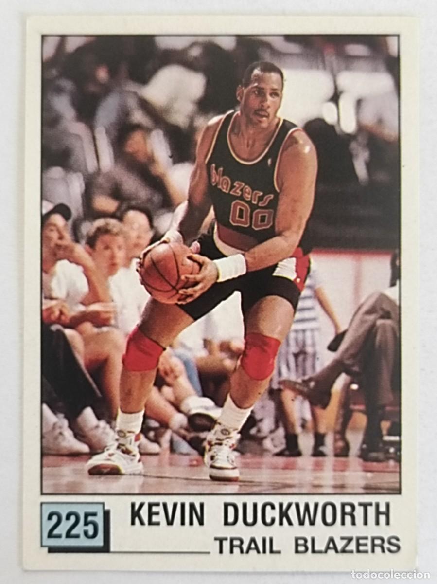 Coleccionismo deportivo: #225 KEVIN DUCKWORTH (PORTLAND TRAIL BLAZERS) BASKET NBA 90 PANINI