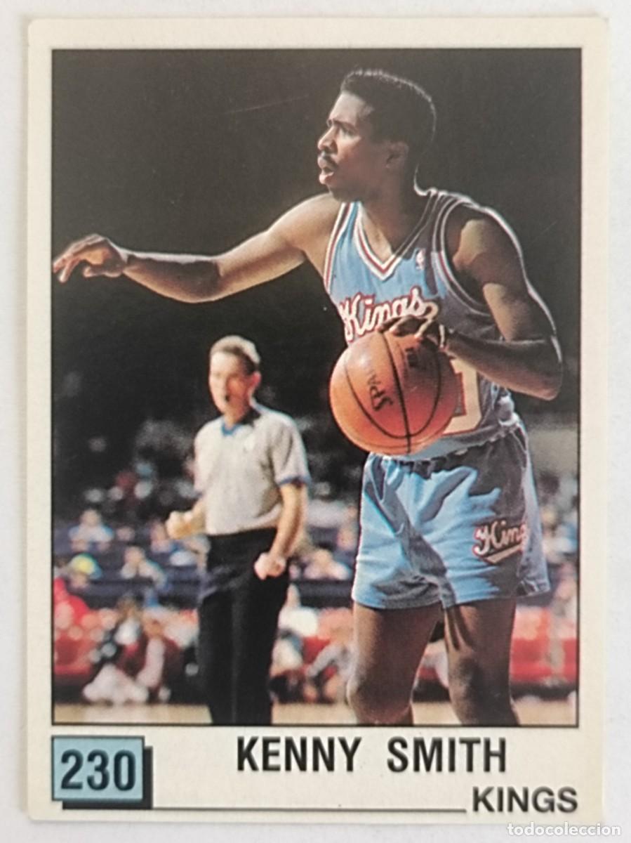 Coleccionismo deportivo: #230 KENNY SMITH (SACRAMENTO KINGS) BASKET NBA 90 PANINI