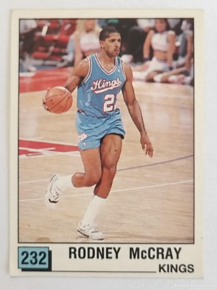 Coleccionismo deportivo: #232 RODNEY MCCRAY (SACRAMENTO KINGS) BASKET NBA 90 PANINI