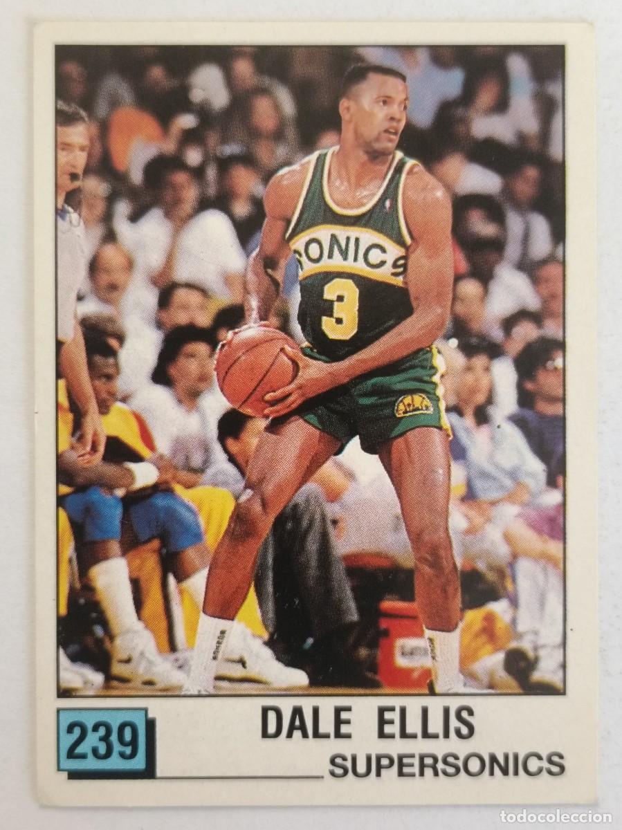 Coleccionismo deportivo: #239 DALE ELLIS (SEATTLE SUPERSONICS) BASKET NBA 90 PANINI