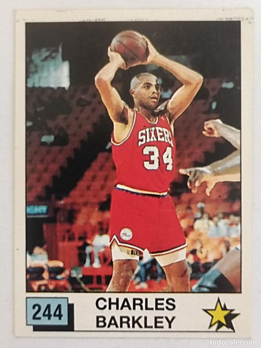Coleccionismo deportivo: #244 CHARLES BARKLEY BASKET NBA 90 PANINI