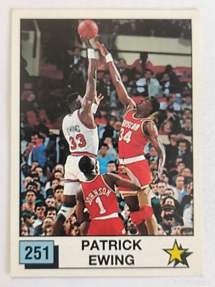 Coleccionismo deportivo: #251 PATRICK EWING BASKET NBA 90 PANINI