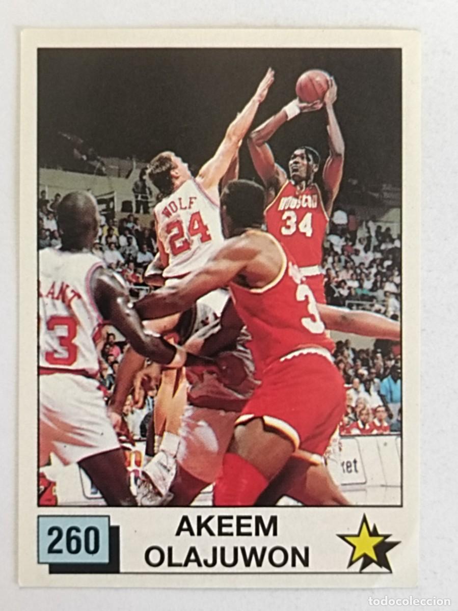 Coleccionismo deportivo: #260 AKEEM OLAJUWON BASKET NBA 90 PANINI