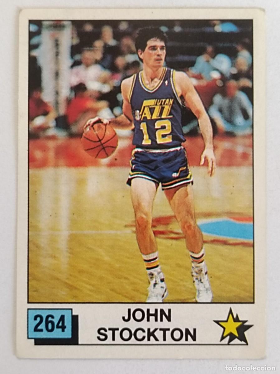 Coleccionismo deportivo: #264 JOHN STOCKTON BASKET NBA 90 PANINI