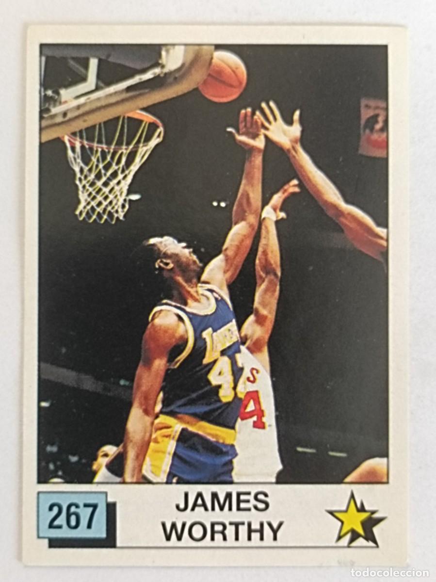 Coleccionismo deportivo: #267 JAMES WORTHY BASKET NBA 90 PANINI
