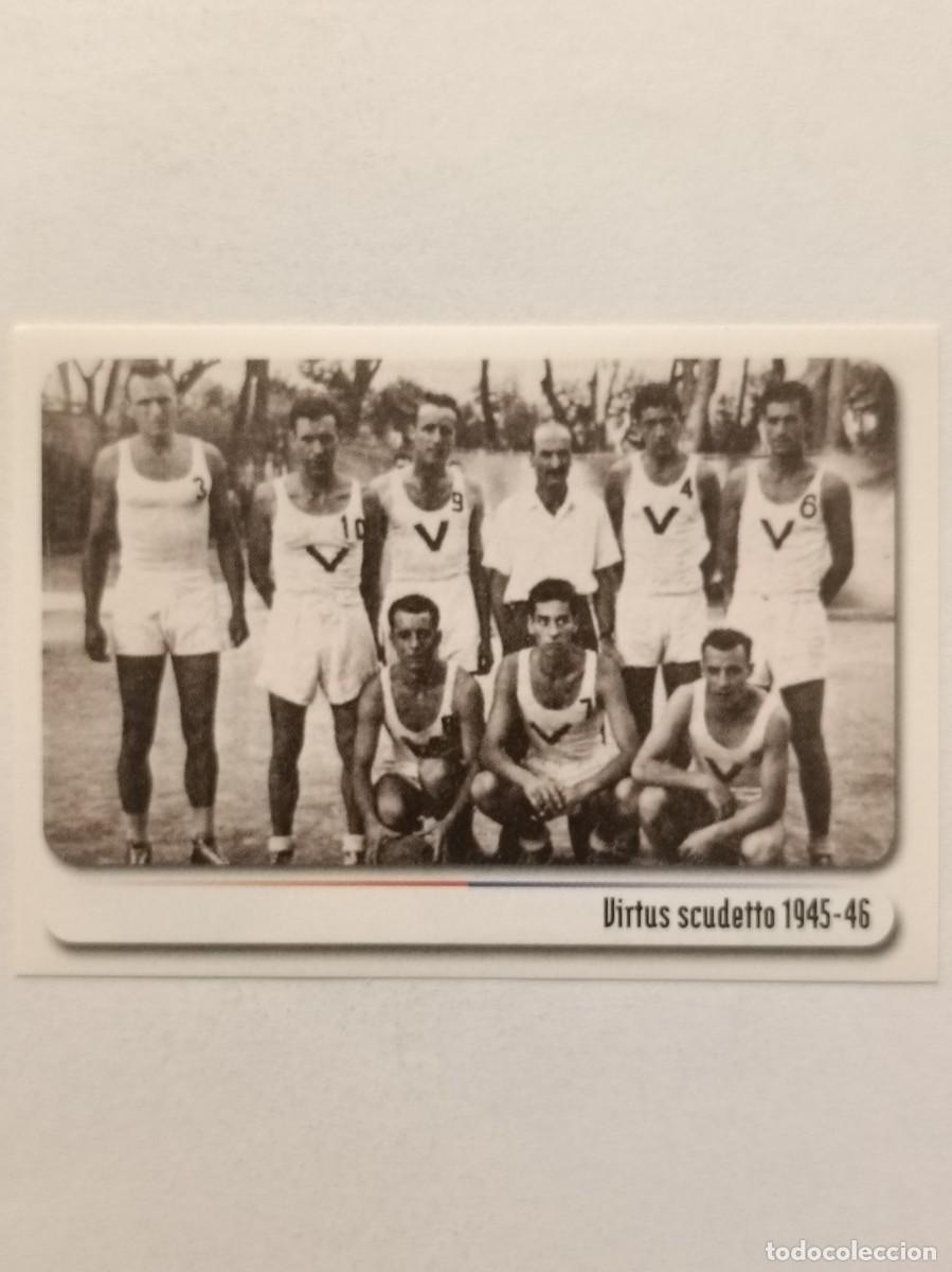 Coleccionismo deportivo: #10 VIRTUS CAMPEONATO 1945-46 BOLOGNA CITTA DEL BASKET 2007 PANINI