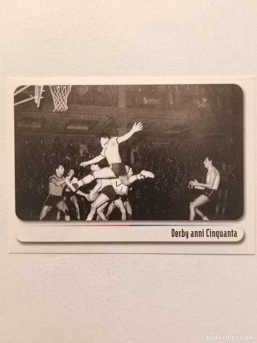 Coleccionismo deportivo: #11 DERBY A&Ntilde;OS CINCUENTA BOLOGNA CITTA DEL BASKET 2007 PANINI
