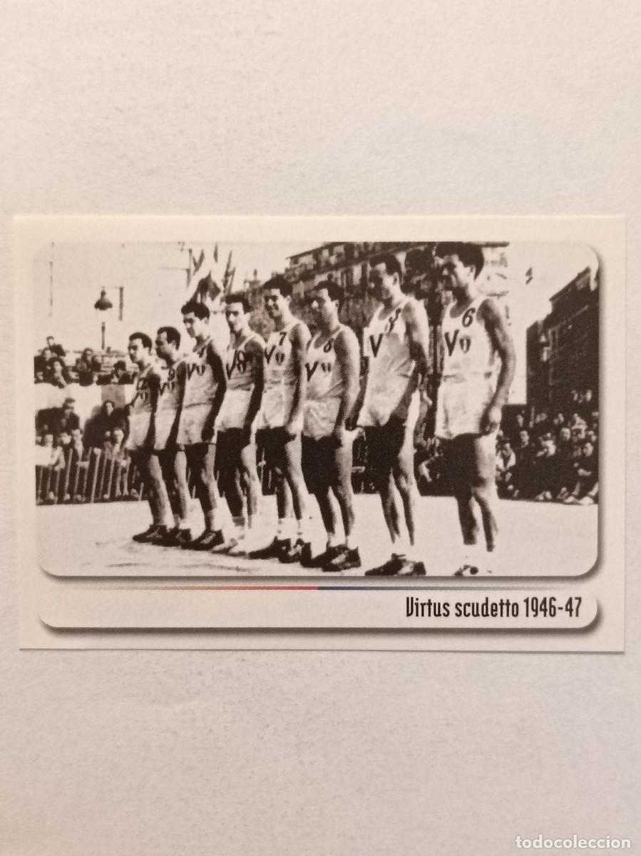 Sammelleidenschaft Sport: #13 VIRTUS CAMPEONATO 1946-47 BOLOGNA CITTA DEL BASKET 2007 PANINI