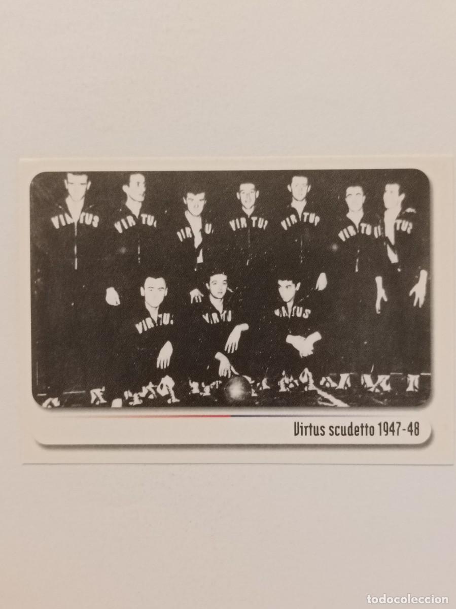 Coleccionismo deportivo: #14 VIRTUS CAMPEONATO 1947-48 BOLOGNA CITTA DEL BASKET 2007 PANINI