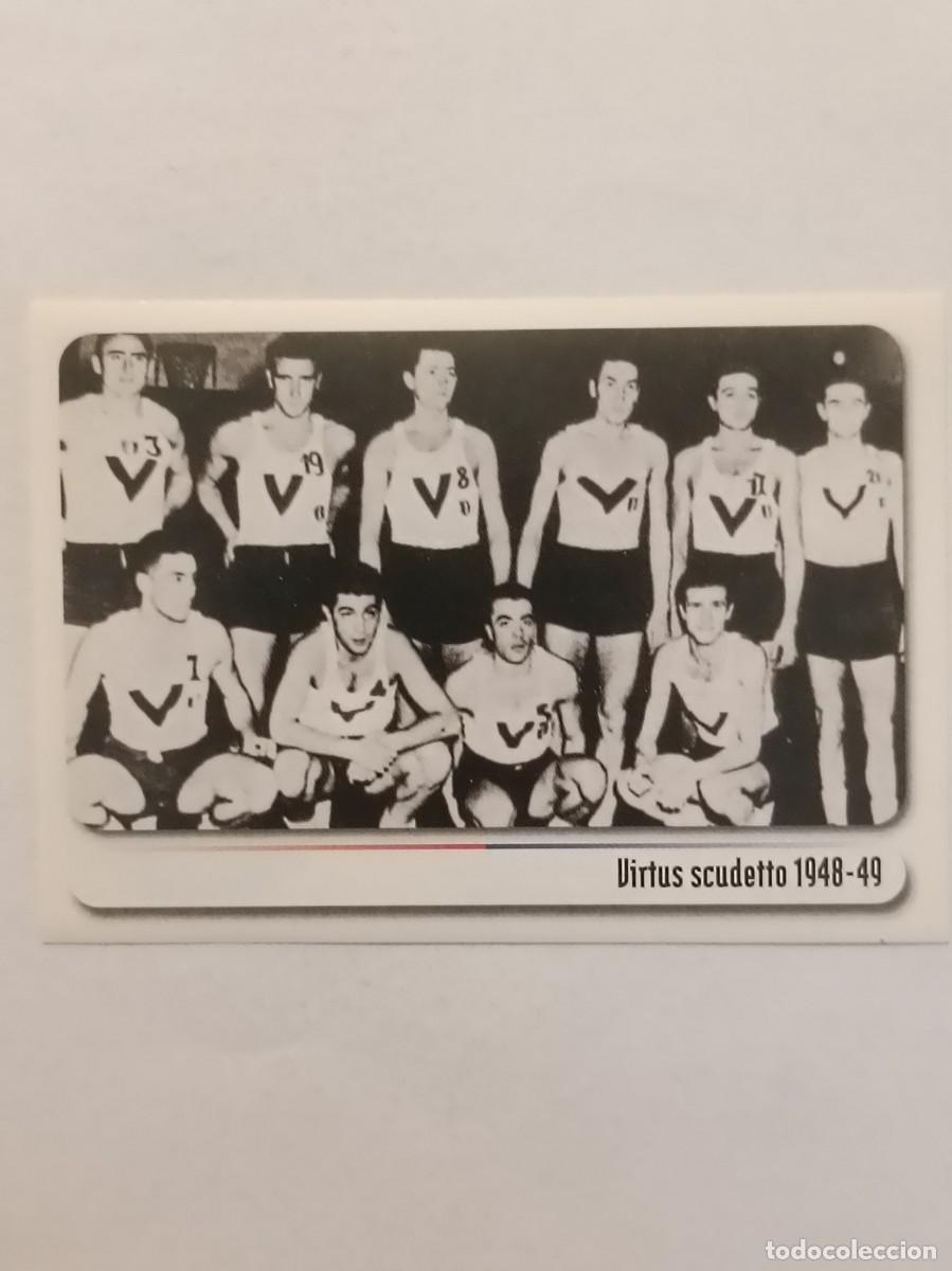 Coleccionismo deportivo: #16 VIRTUS CAMPEONATO 1948-49 BOLOGNA CITTA DEL BASKET 2007 PANINI