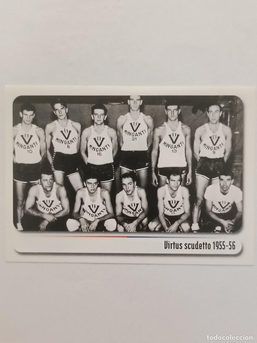 Coleccionismo deportivo: #22 VIRTUS CAMPEONATO 1955-56 BOLOGNA CITTA DEL BASKET 2007 PANINI