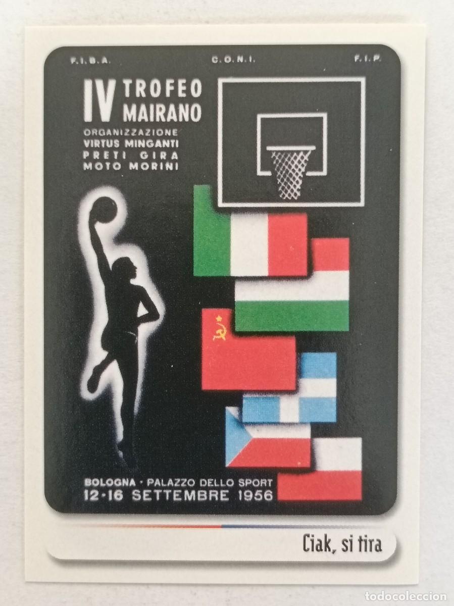 Coleccionismo deportivo: #29 TROFEO MAIRANO 1956 BOLOGNA CITTA DEL BASKET 2007 PANINI