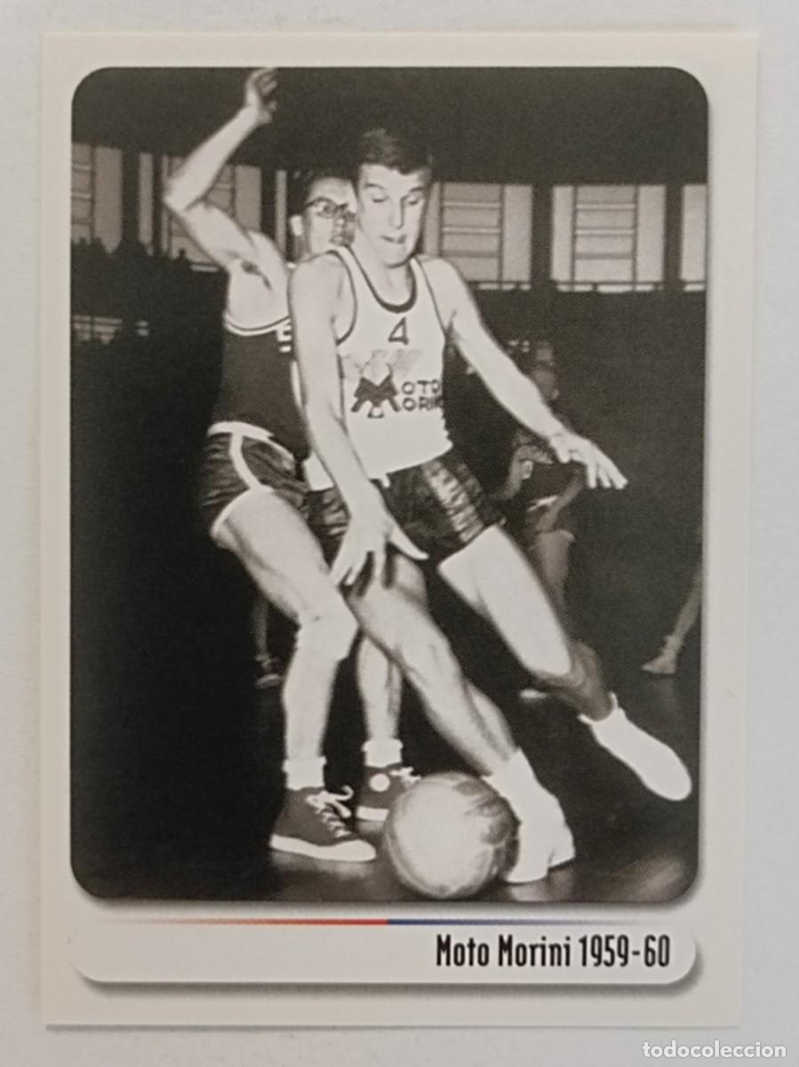 Coleccionismo deportivo: #32 MOTO MORINI 1959-60 BOLOGNA CITTA DEL BASKET 2007 PANINI