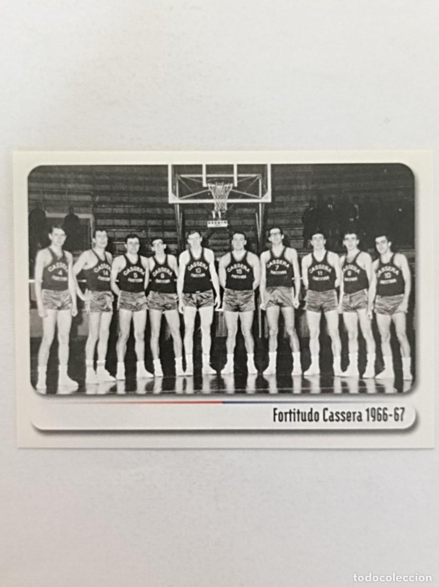 Coleccionismo deportivo: #38 FORTITUDO CASSERA 1966-67 BOLOGNA CITTA DEL BASKET 2007 PANINI