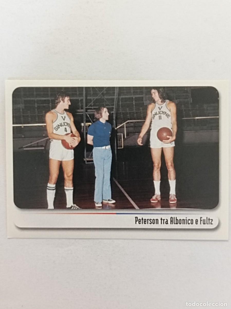 Coleccionismo deportivo: #42 PETERSON JUNTO ALBONICO Y FULTZ BOLOGNA CITTA DEL BASKET 2007 PANINI