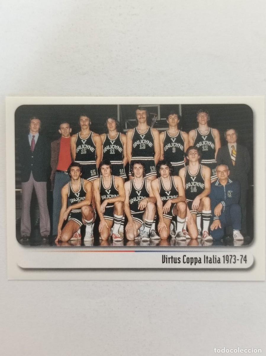Coleccionismo deportivo: #43 VIRTUS COPA DE ITALIA 1973-74 BOLOGNA CITTA DEL BASKET 2007 PANINI