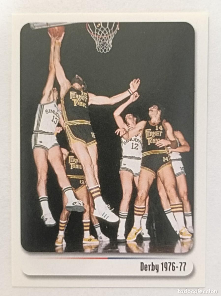 Coleccionismo deportivo: #48 DERBY 1976-77 BOLOGNA CITTA DEL BASKET 2007 PANINI