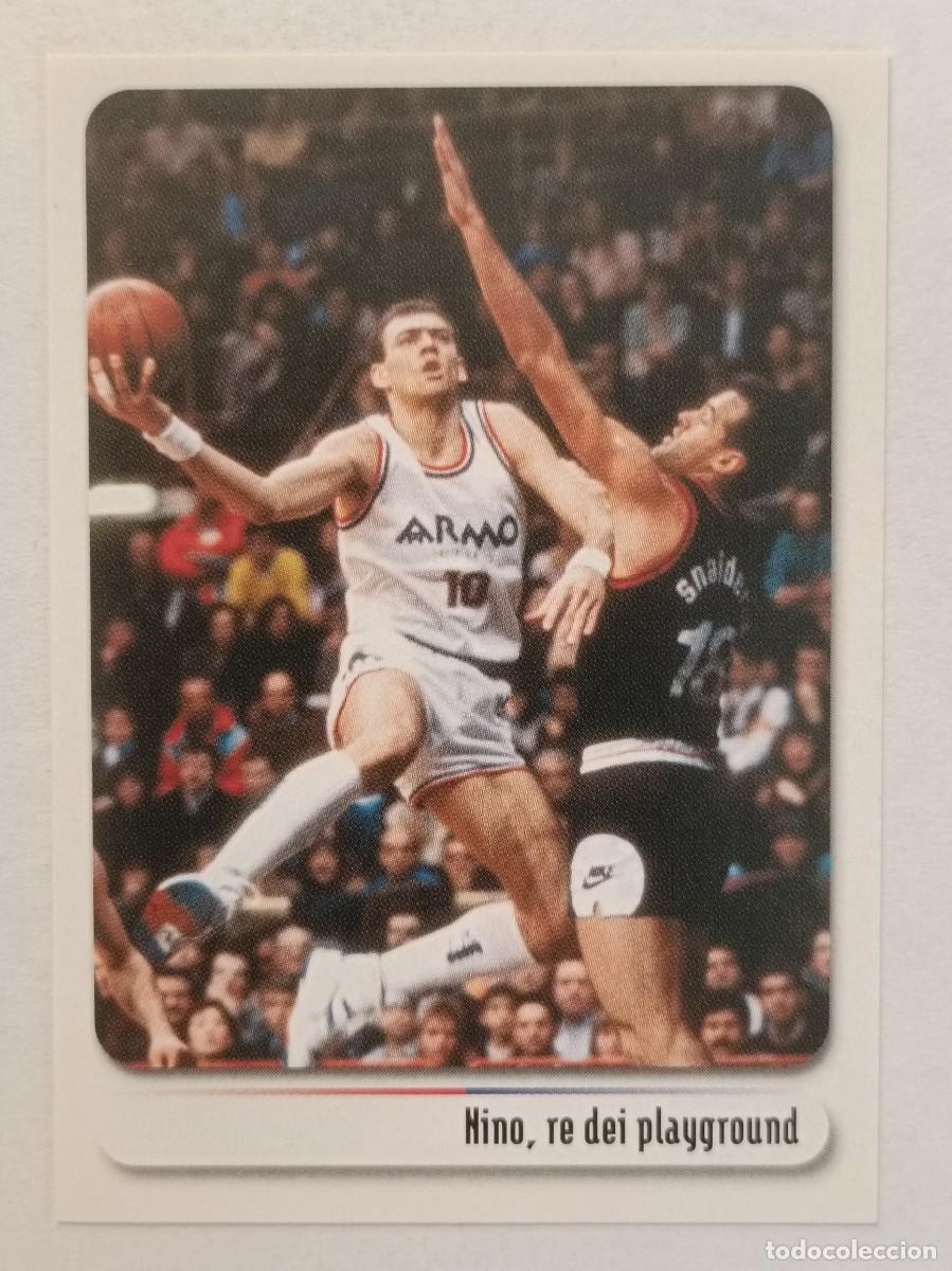 Coleccionismo deportivo: #52 NINO PELLACANI, REY DEL PLAYGROUND BOLOGNA CITTA DEL BASKET 2007 PANINI