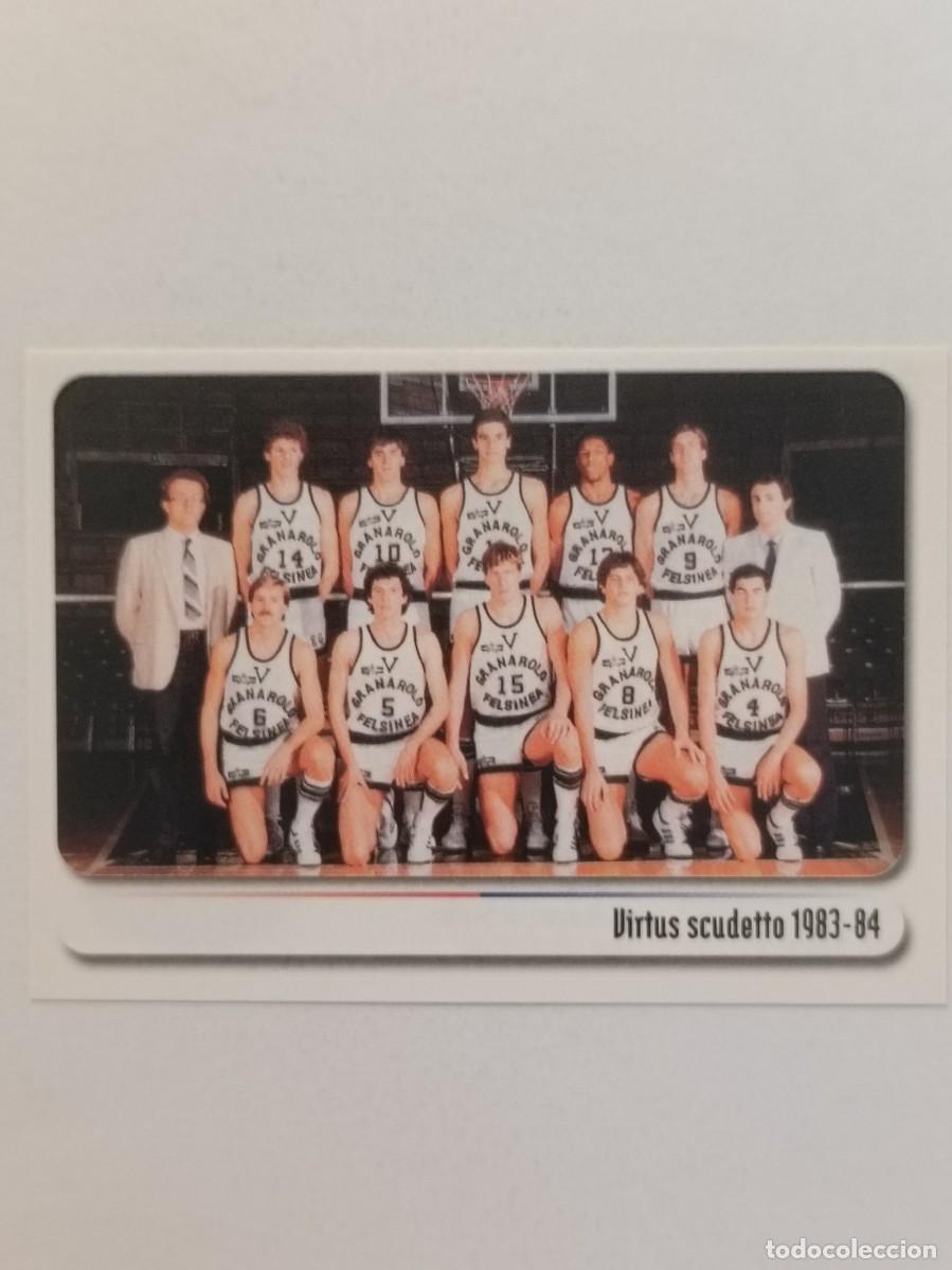 Coleccionismo deportivo: #53 VIRTUS CAMPEONATO 1983-84 BOLOGNA CITTA DEL BASKET 2007 PANINI