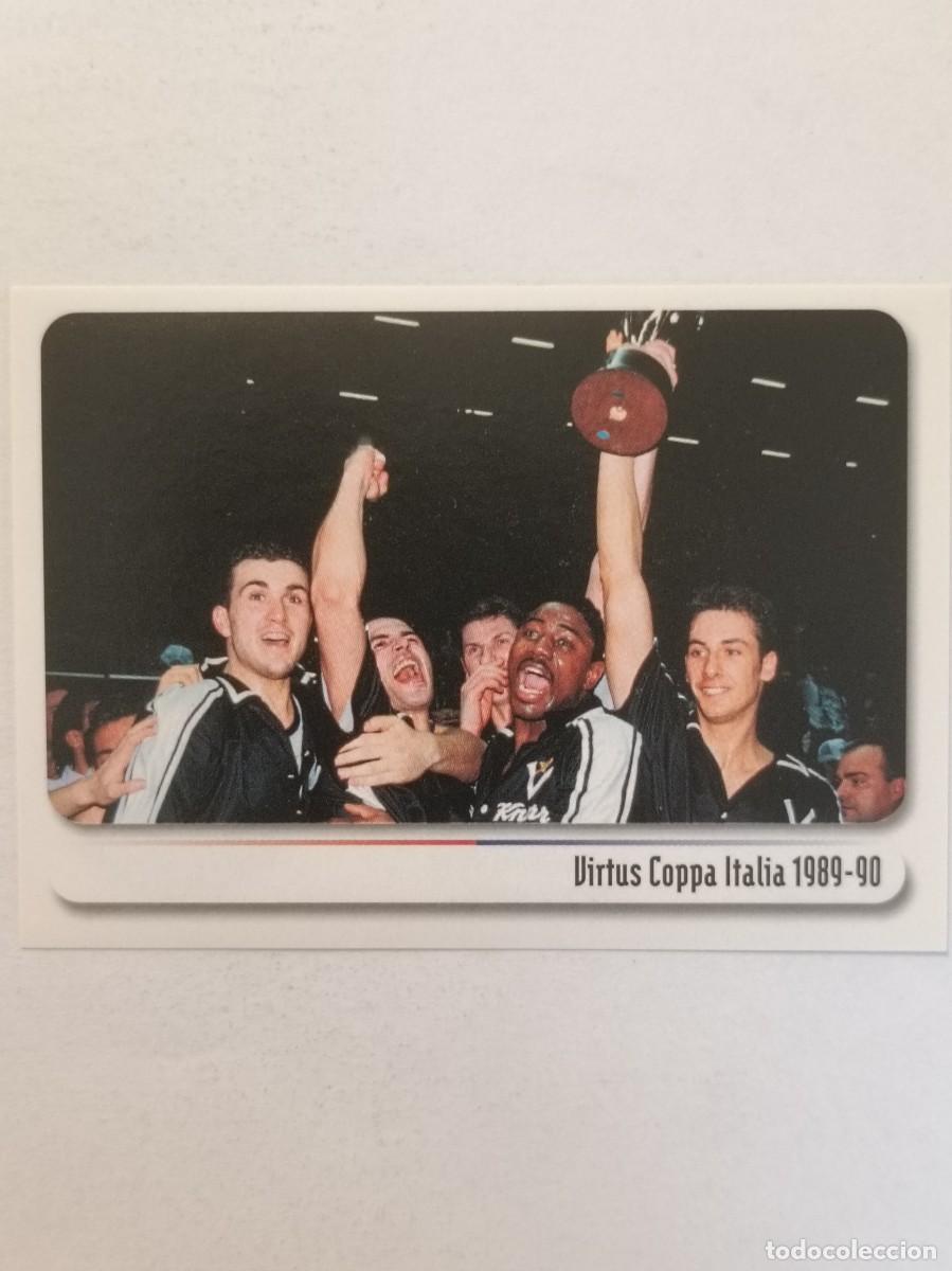 Coleccionismo deportivo: #57 VIRTUS COPA DE ITALIA 1989-90 BOLOGNA CITTA DEL BASKET 2007 PANINI