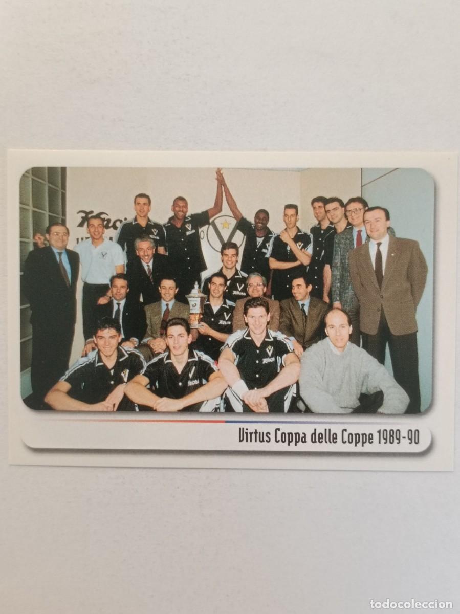 Coleccionismo deportivo: #58 VIRTUS RECOPA DE EUROPA 1989-90 BOLOGNA CITTA DEL BASKET 2007 PANINI