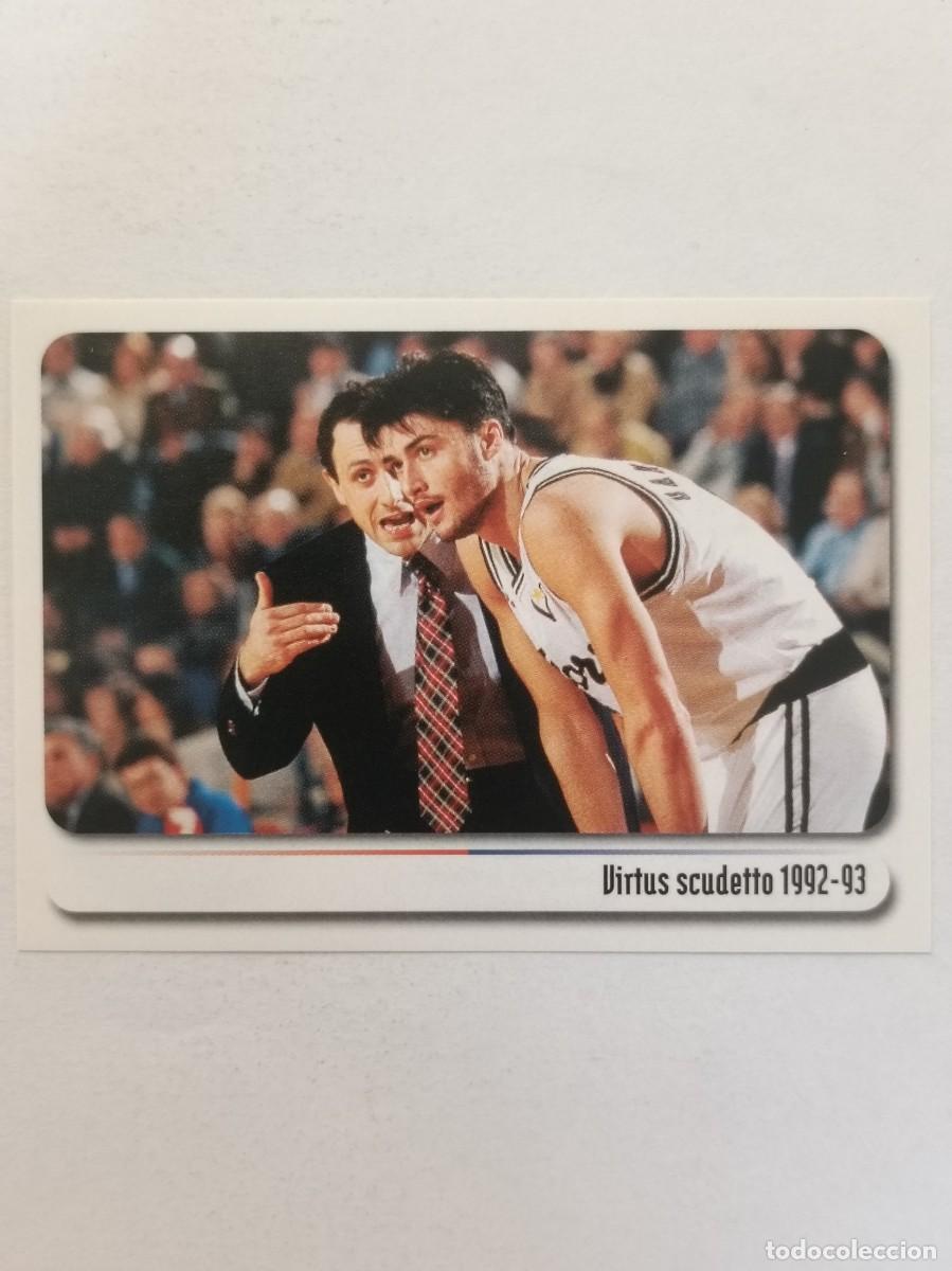 Coleccionismo deportivo: #60 VIRTUS CAMPEONATO 1992-93 BOLOGNA CITTA DEL BASKET 2007 PANINI