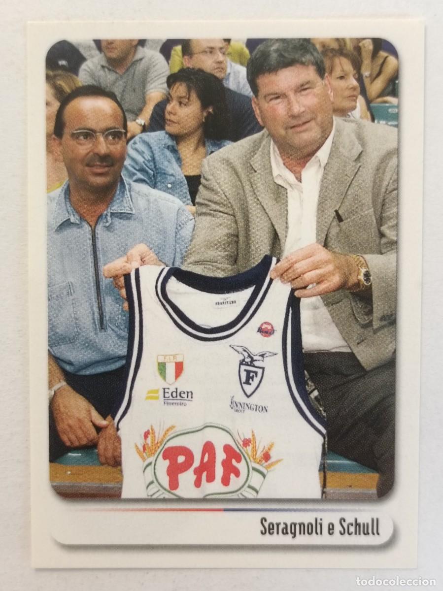 Coleccionismo deportivo: #61 GIORGIO SERAGNOLI Y GARY SCHULL BOLOGNA CITTA DEL BASKET 2007 PANINI
