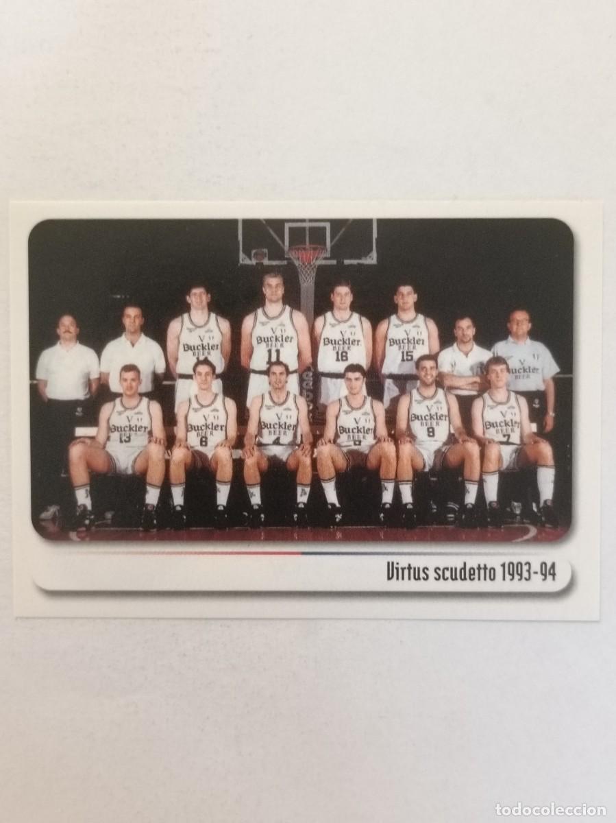 Coleccionismo deportivo: #63 VIRTUS CAMPEONATO 1993-94 BOLOGNA CITTA DEL BASKET 2007 PANINI